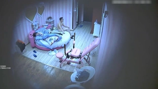 【国产馆】美女穿上豹纹性感内衣自慰